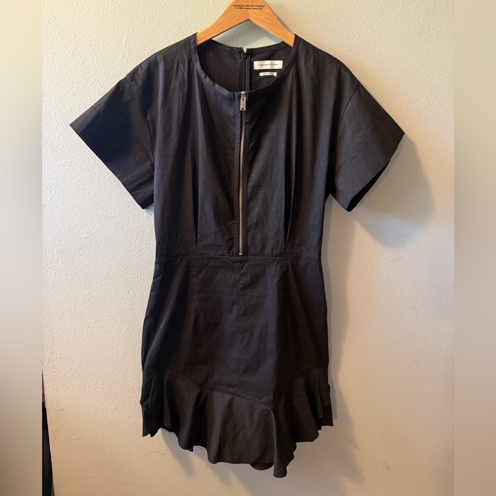 Isabel Marant Étoile Black Zip Dress| Made in Portugal | NWT